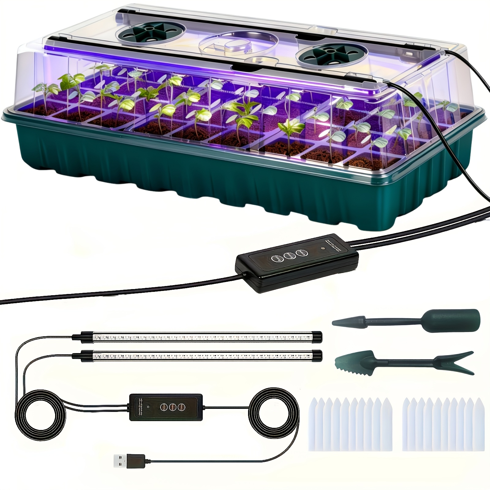 Smart Garden - High Dome Seedling Propagation Tray Kit