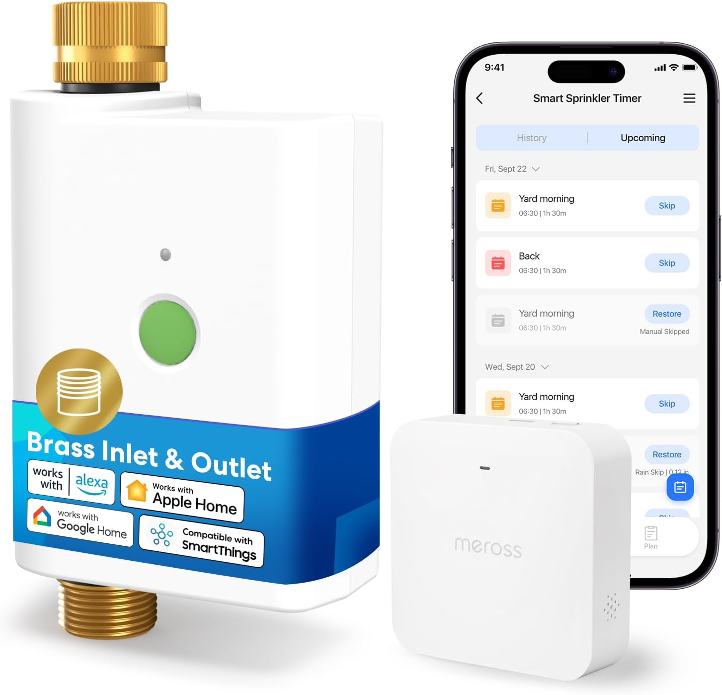 Smart Garden Apple - Smart WiFi Garden Hose Timer with