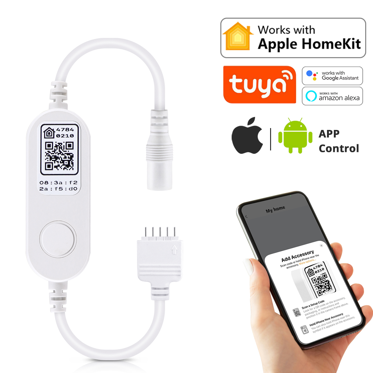 Smart Garden Apple - DC 12V WIFI RGBW RGBWW LED