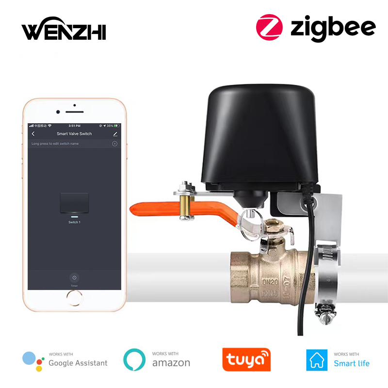 Smart Garden Irrigation System - ZigBee Water/Gas Valve Remote Control System