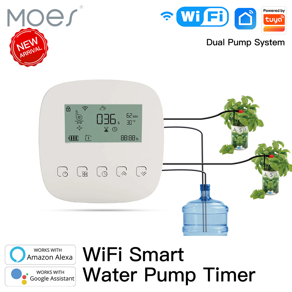 Smart Garden Irrigation System - WiFi Tuya Smart Watering Machine Automatic