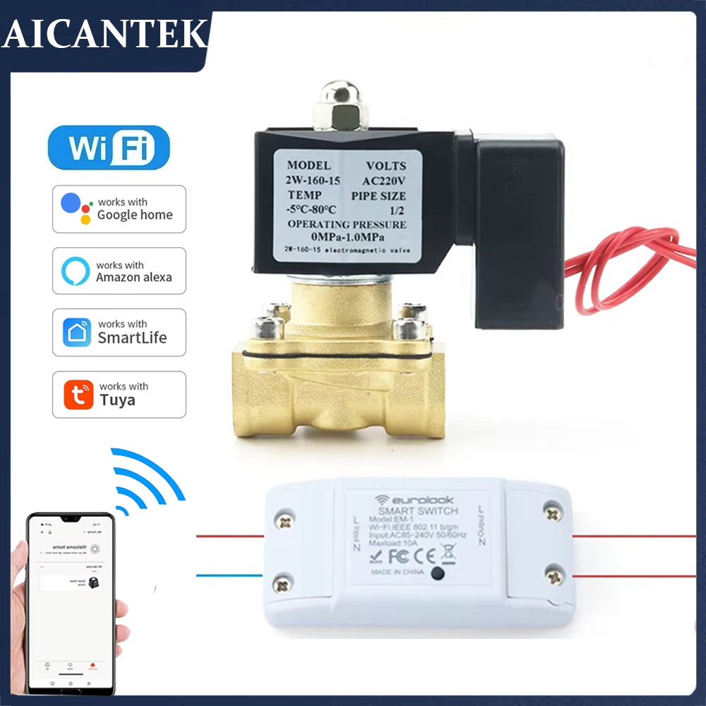 AC220V Tuya WiFi Smart Solenoi – обзор и цена Smart Garden Instructions