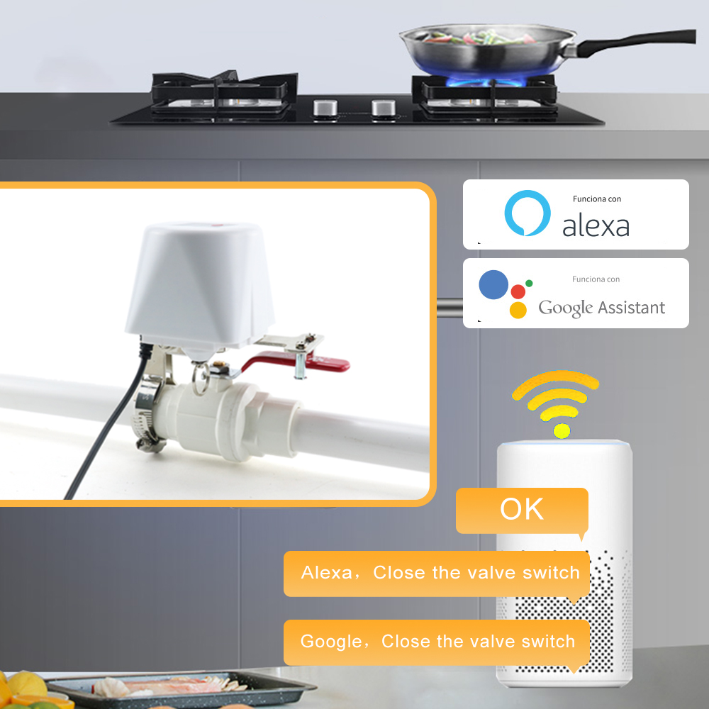 Tuya WiFi Water Valve Gas Shut – обзор и цена Smart Garden Instructions