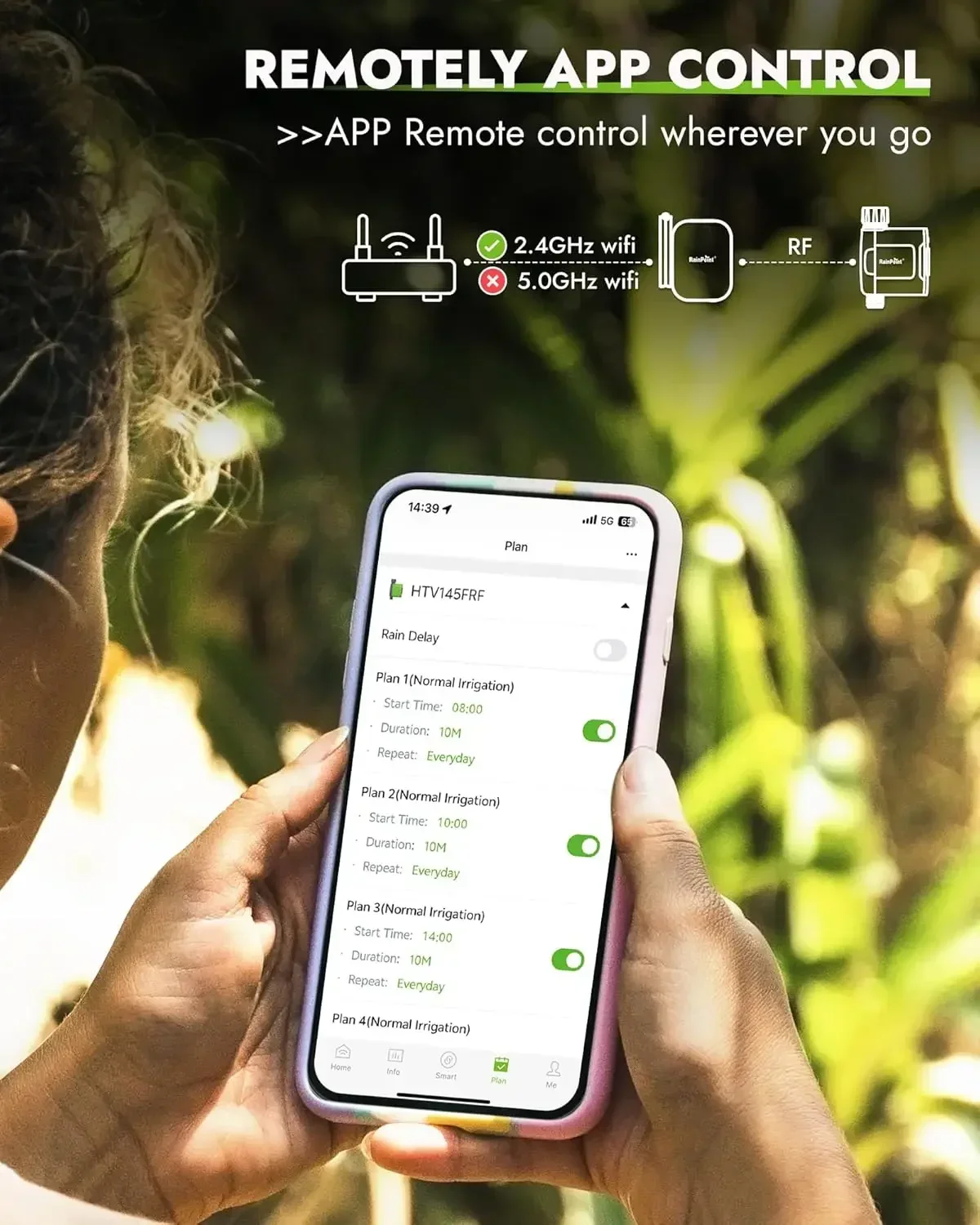 WiFi Water Timer for Garden Ho – обзор и цена Smart Garden Irrigation System