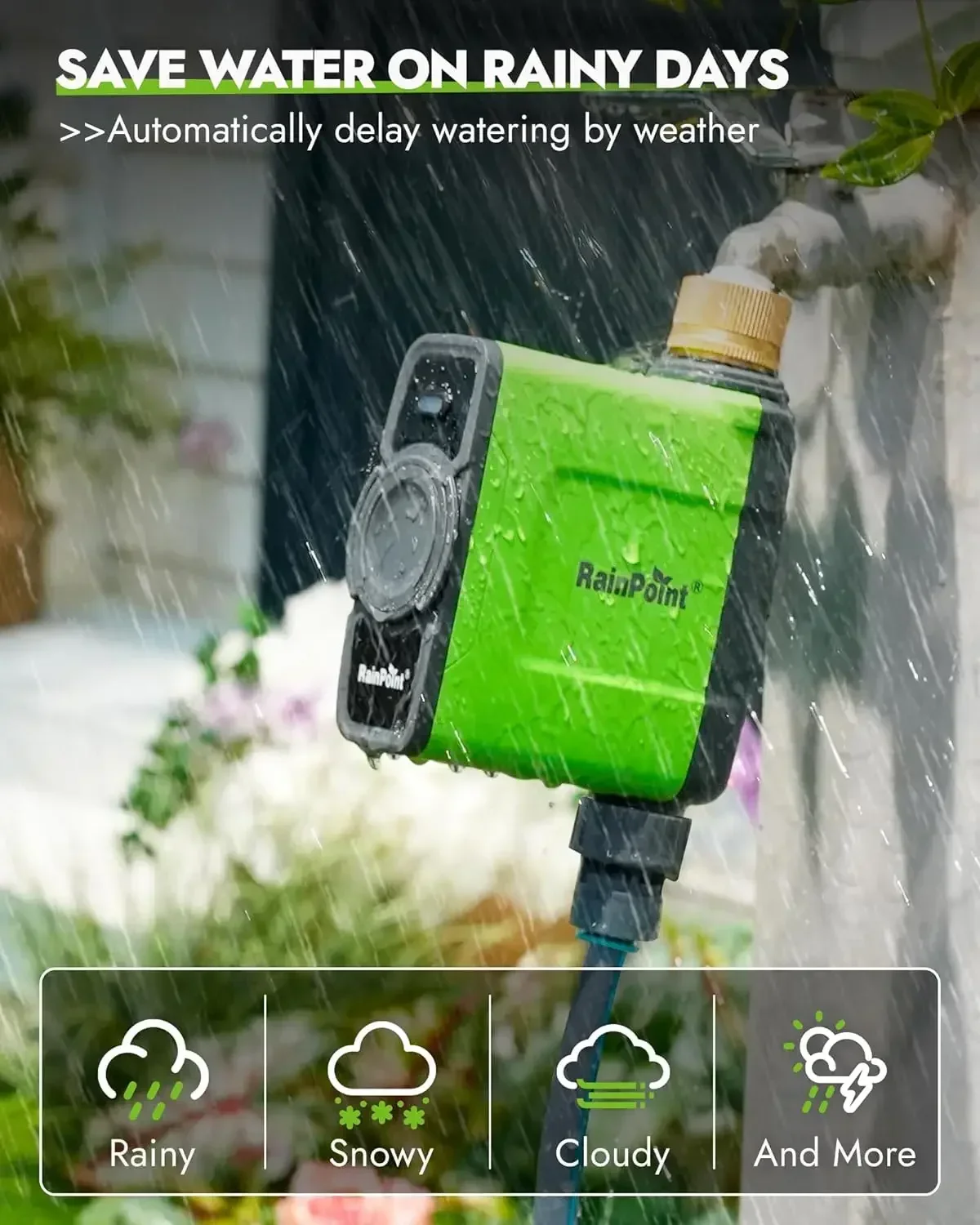 WiFi Water Timer for Garden Ho – обзор и цена Smart Garden Irrigation System