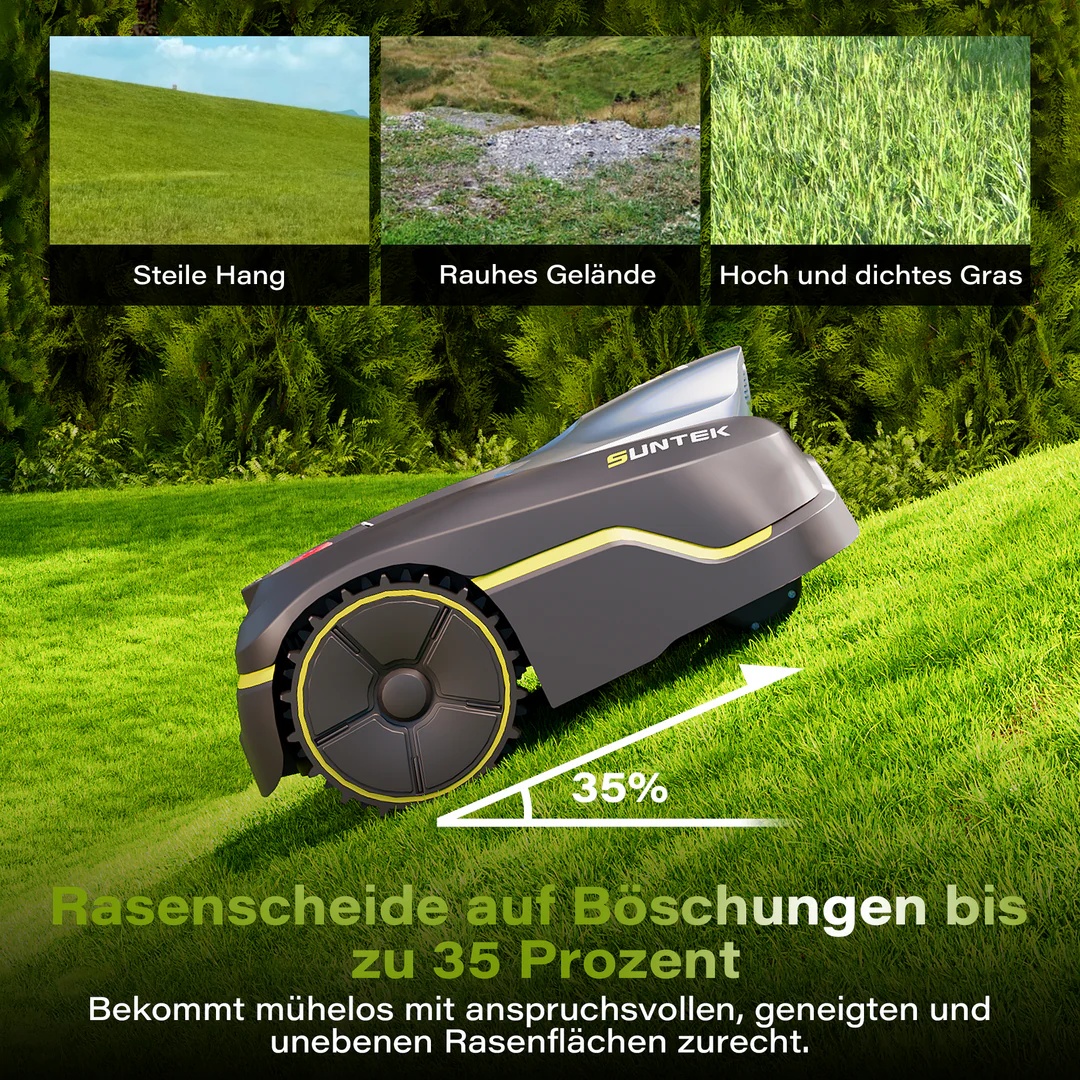 AKX Robotic Mower V600 Vision  – обзор и цена Smart Garden Robot