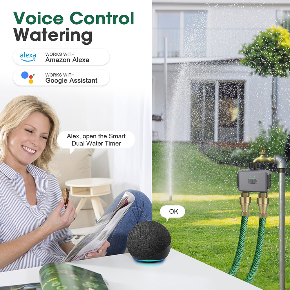 Tuya Smart Water Timer Zigbee/ – обзор и цена Smart Garden