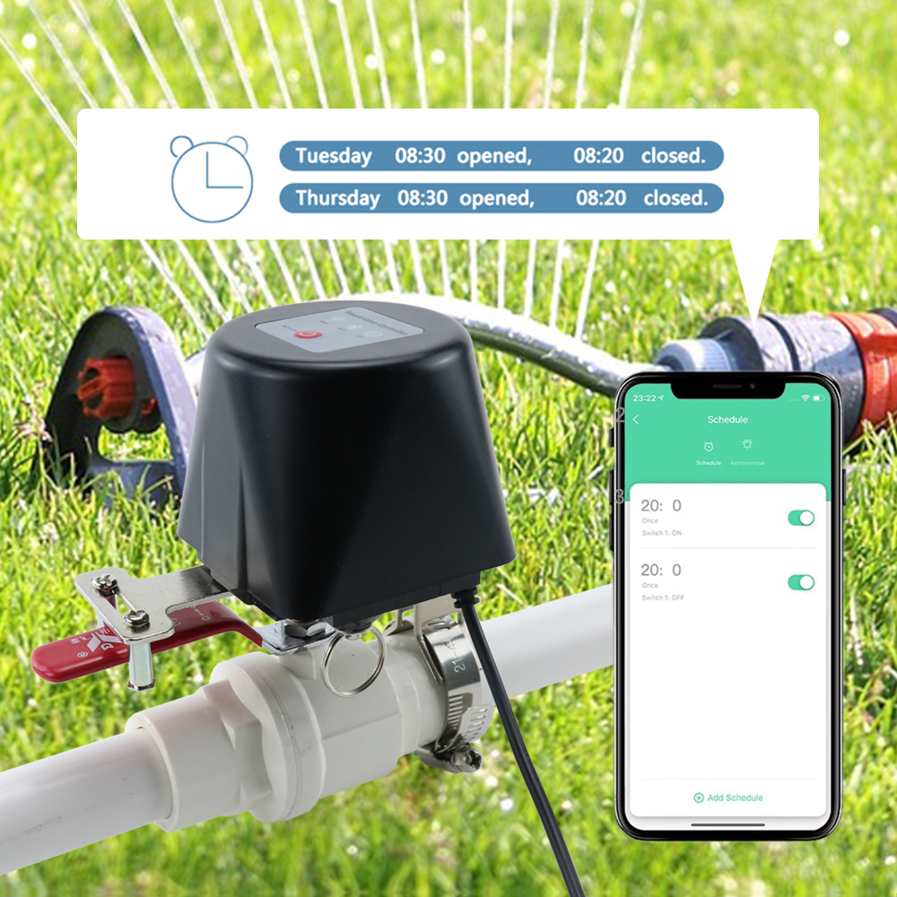 Tuya WiFi Water Valve Wireless – обзор и цена Smart Garden Instructions