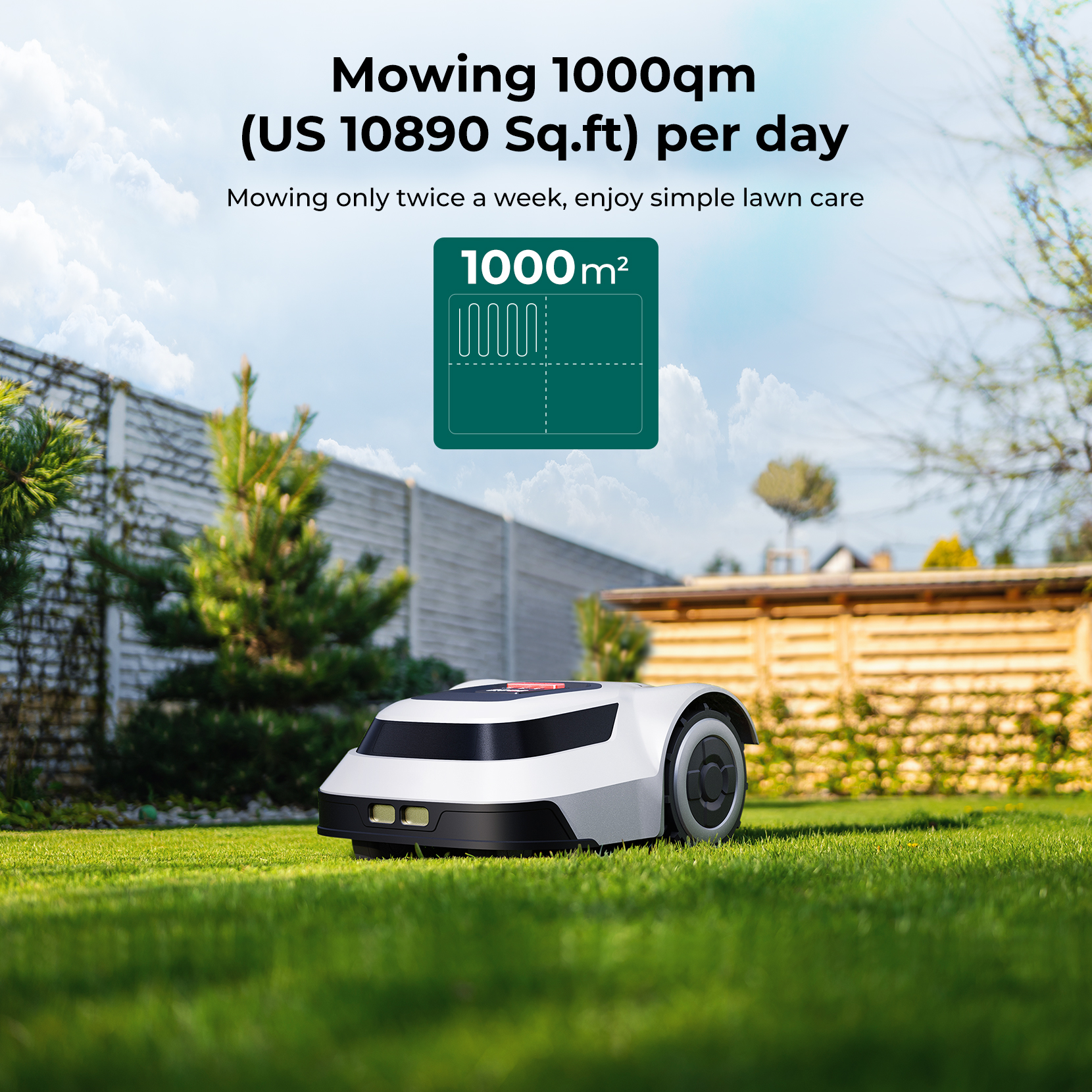 STLF WJW Robotic Lawn Mower Se – обзор и цена Smart Garden Robot