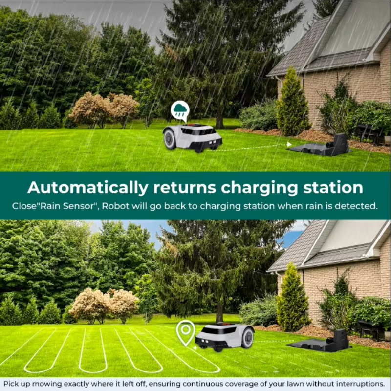 STLF WJW Robotic Lawn Mower Se – обзор и цена Smart Garden Robot