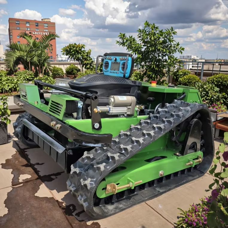 Custom-Built Tracked Lawn Mowe – обзор и цена Smart Garden Robot