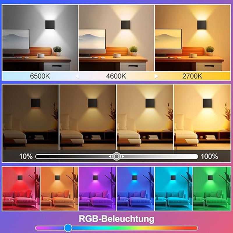12W LED Outdoor Wall Light RGB – обзор и цена Smart Zigbee Garden Light
