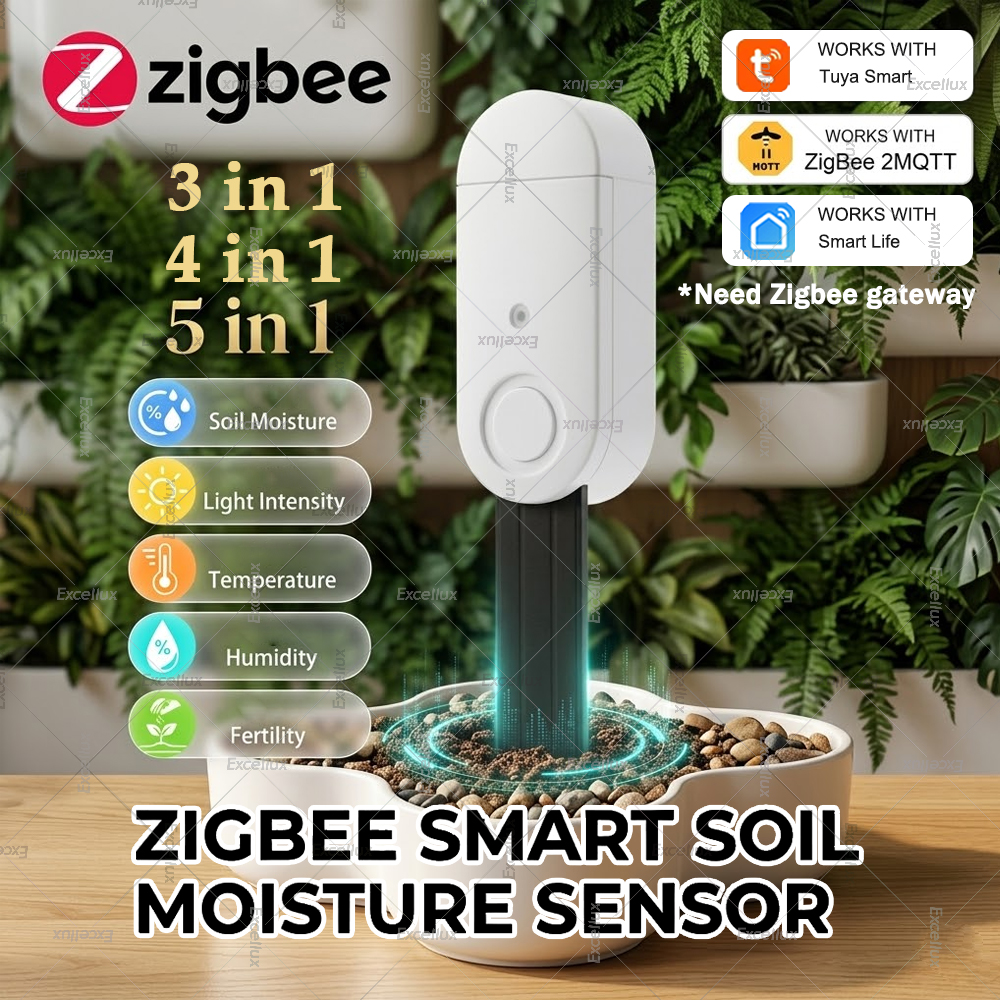 Zigbee Smart Soil Moisture Sen – обзор и цена Smart Zigbee Garden Light