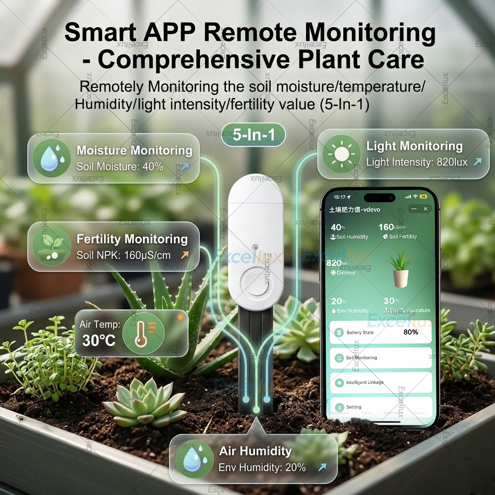 Zigbee Smart Soil Moisture Sen – обзор и цена Smart Zigbee Garden Light