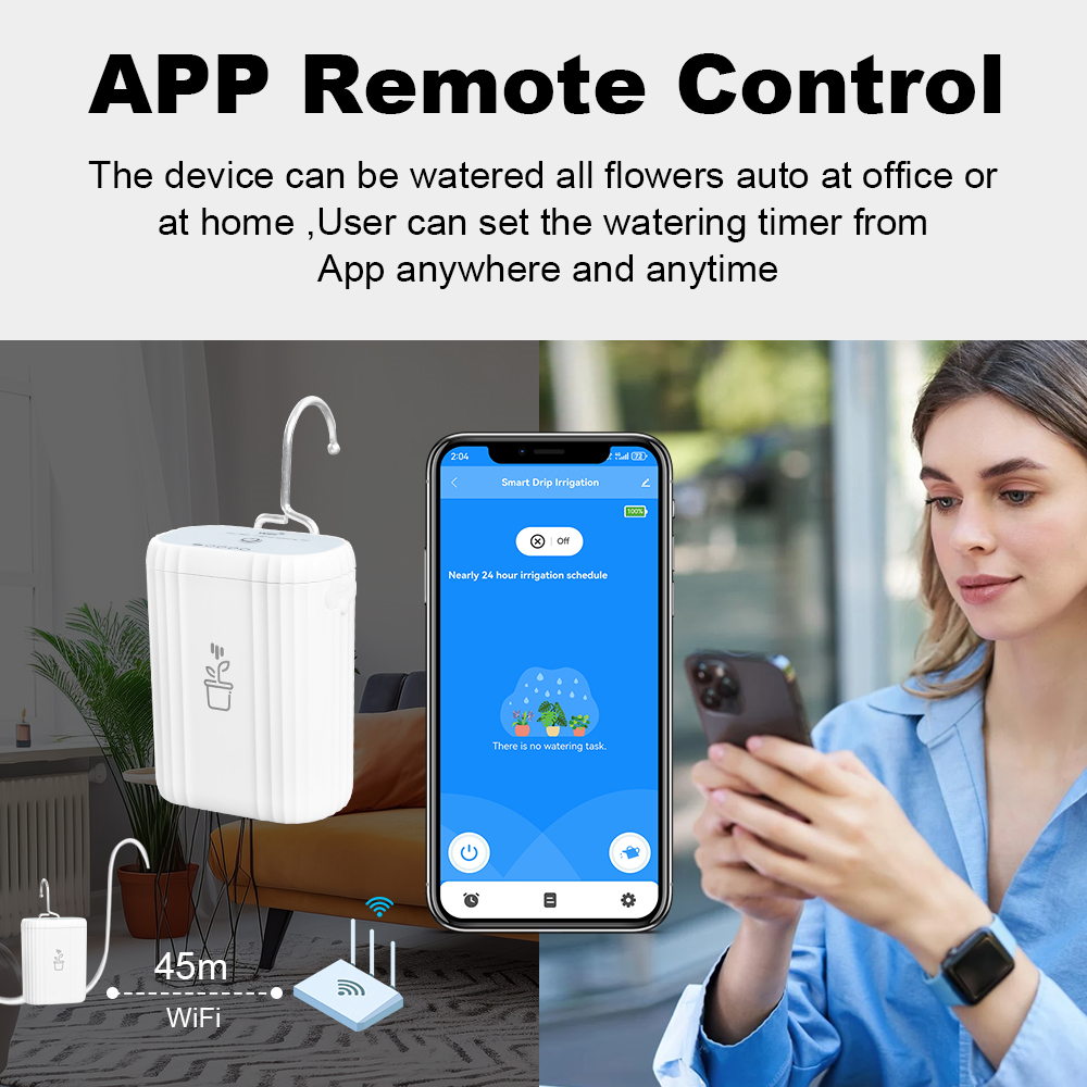 Tuya WiFi Smart Drip Irrigatio – обзор и цена Smart Garden Irrigation System