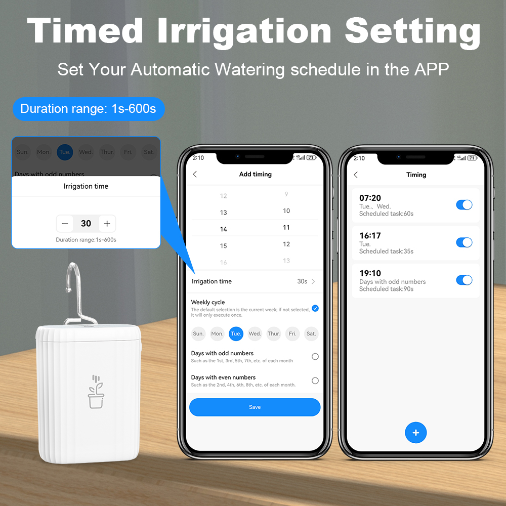 Tuya WiFi Smart Drip Irrigatio – обзор и цена Smart Garden Irrigation System
