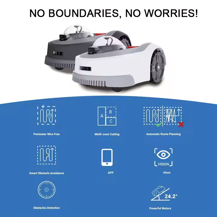 2025 New Robot Lawn Mower GPS  – обзор и цена Smart Garden Robot