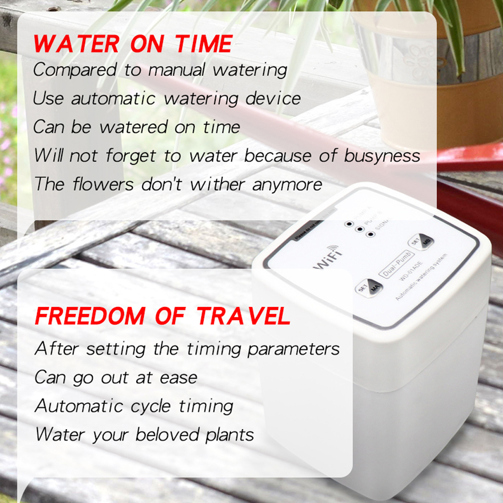 WIFI Intelligent Watering Devi – обзор и цена Smart Garden Irrigation System