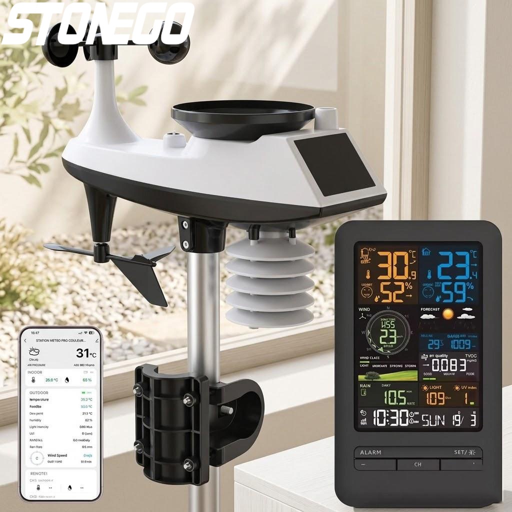 Smart WiFi Weather Station Wir – обзор и цена Smart Garden Outdoor Clocks