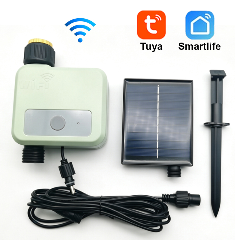Tuya WiFi Watering Timer Solar – обзор и цена Smart Garden Irrigation System