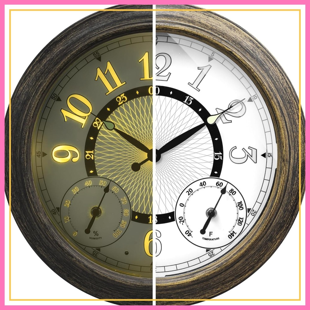 Pytha Sight 15 Inch Large Outd – обзор и цена Smart Garden Outdoor Clocks