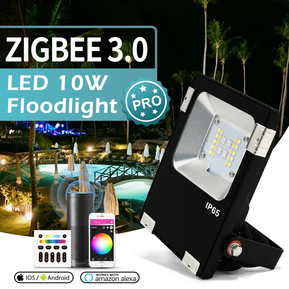 GLEDOPTO Zigbee 3.0 Smart Floo – обзор и цена Smart Zigbee Garden Light