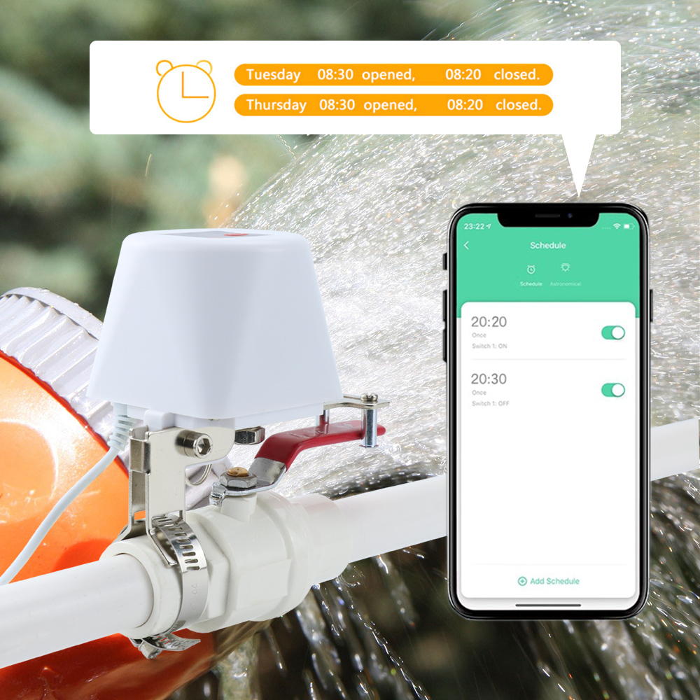 Tuya Zigbee 3.0 Water Valve Wi – обзор и цена Smart Garden Instructions