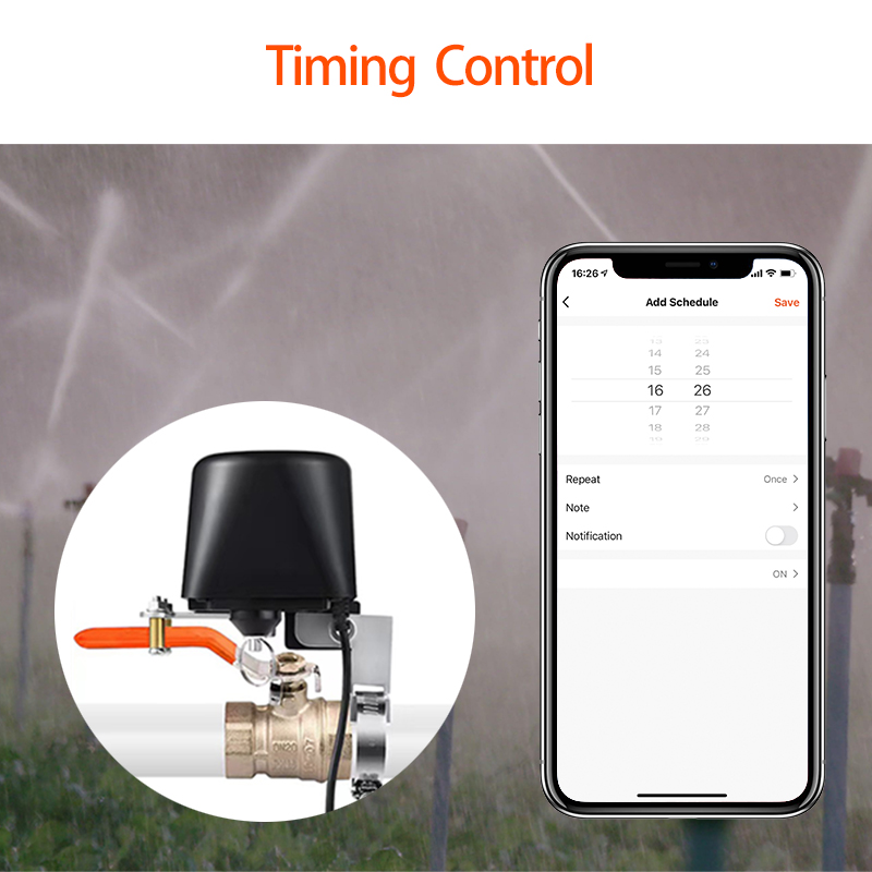 ZigBee Water/Gas Valve Remote  – обзор и цена Smart Garden Irrigation System