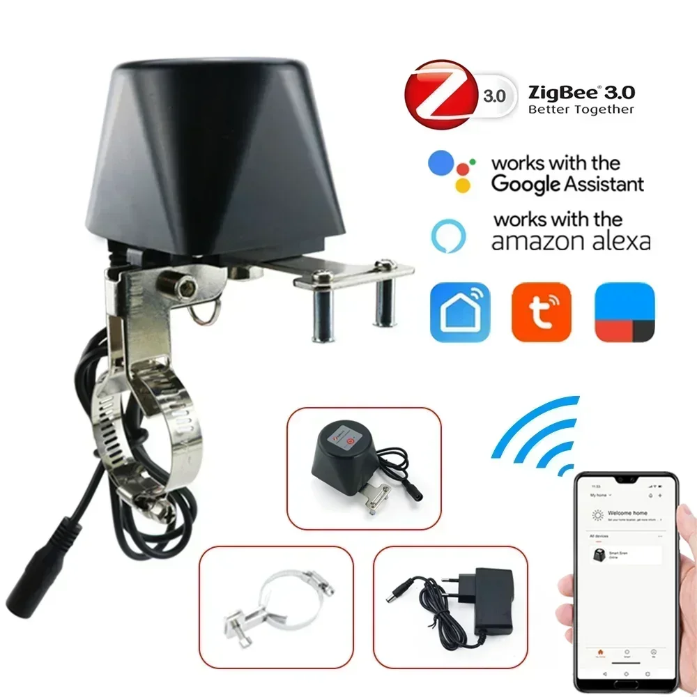 Tuya Zigbee Smart Gas Valve WI – обзор и цена Smart Garden Instructions