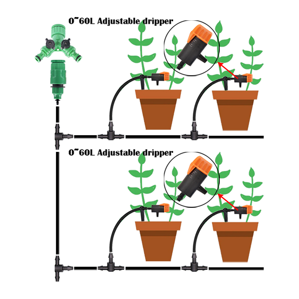 10-50Pcs 0~60L/ Adjustable Dri – обзор и цена Smart Garden